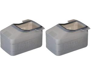 Original Einhell Envolvente protectora con batería (para baterías Power X-Change 18 V, protección contra polvo, humedad y salpicaduras, utilizable por HYPRESSO y mucho más, sin batería) (Paquete de 2)