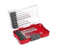 Original Einhell M-CASE 16-Juego de Brocas (Brocas para Madera, Brocas para Piedra y Brocas para Metal con Vástago E 6.3 Para Destornilladores Inalámbricos y Taladros Eléctricos Incl