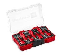 Original Einhell M-CASE - Juego de 7 brocas para azulejos (corte en seco, relleno de diamante de 7 mm, larga vida útil, refrigerante para diámetros pequeños, caja de almacenamiento incluida)