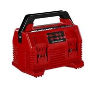 Original Einhell Power X-Quattrocharger 4A Power X-Change (Iones de Li, 18V, Carga simultánea de 2x2baterías, supervisión de batería, gestión de Carga Inteligente, indicador LED de 6 Estado)