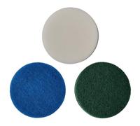 Original Einhell Set de almoh. de limpieza para PICOBELLA (accesorio y repuesto para cepillo de superficie con batería PICOBELLA 18/90 de Einhell, almohadilla de melamina, de microfibras, de cocina)