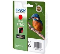 Original Epson Cartucho De Tinta T1597 Rojo Para Stylus Photo R2000