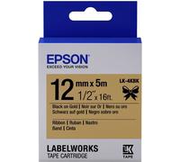 EPSON Ribbon LK-4KBK Satin Gold/Black