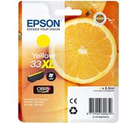 Original Epson Tinta Cartucho 33XL Amarillo para Expression Home XP 530 630 635