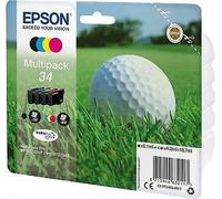 Original Epson Tinta Cartucho 34 (C13T34664010) Multipack