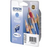 Original Epson Tinta Cartucho T0322 Cian para Lápiz Táctil 70 80