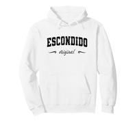 Original Escondido California Retro Hometown Nombre Escondido Sudadera con Capucha