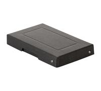 Original Falken PureBox Black Made in Germany 25 mm High DIN A6 Storage Box with