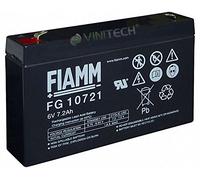 Original FIAMM FG10721 6 V 7,2 Ah FG 10721 batería de plomo gel de plomo Papel batería de plomo AGM Faston 4,8 mm