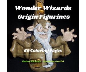 Original Figurines Wonder Wizards Coloring book
