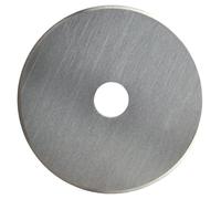 Original Fiskars Cuchilla de recambio, Cuchilla de cúter de titanio para cortes rectos, Incl. sujeción de cuchilla, Ø 45 mm, Acero con revestimiento de titanio, 1066043