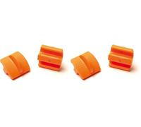 Original Fiskars Cuchillas de repuesto para máquinas de corte de papel, 2 unidades, para corte recto, High Profile TripleTrack, Naranja, 1003904 (Paquete de 2)