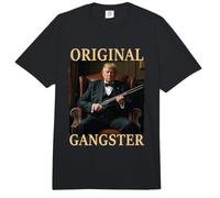 Original Gangster Trump Funny President Donald Trump Power Comfort Colors Adult Heavyweight T-Shirt