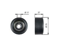 Original GATES Desviación Papel de Liderazgo Poli V T38028 para Daimler Honda