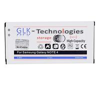 Original GLK de Technologies® batería para Samsung Galaxy Note 4 IV SM-N910 F con 3400 mAh batería de Alto Rendimiento con NFC