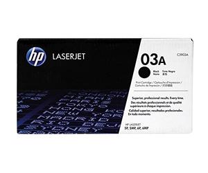 Original Hewlett Packard [HP] C3903A 03A laser toner cartridge