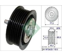 Original INA Desviación Papel de Liderazgo Correa Trapezoidal 532 0700 10 para