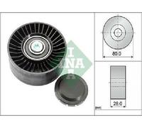 Original INA Desviación Papel de Liderazgo Trapezoidal 532 0515 10 para BMW
