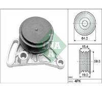 Original INA Palmo Correas Acanaladas Rollo 531 0309 10 para Audi Skoda VW