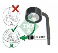 Original INA Palmo Correas Acanaladas Rollo 531 0790 10 para BMW Land Rover Opel