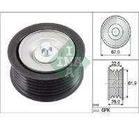 Rodillo tensor de la correa trapezoidal 532 0866 10 INA para MERCEDES-BENZ SLK