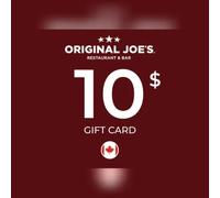 Original Joe's Gift Card 10 CAD Key - CANADA
