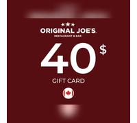 Original Joe's Gift Card 40 CAD Key - CANADA