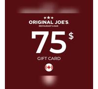 Original Joe's Gift Card 75 CAD Key - CANADA