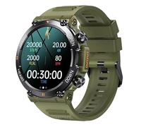 Original K56 Pro - Reloj inteligente para hombre, Bluetooth, llamada, música, 400 mAh, monitor de frecuencia cardíaca, presión arterial, oxígeno, deportivo, color verde