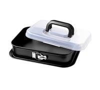 ORIGINAL KAISER Bake&Take - Molde transportable rectangular con base desmontable antiadherente 36 x 24 cm