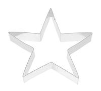 ORIGINAL KAISER Cookie Cutters - Molde para Galletas con Forma de Estrella de Cinco Puntas, Acero Inoxidable