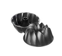 ORIGINAL KAISER Inspiration - Molde de Rosco 25cm Forma Curva de Aluminio Fundido Antiadherente, Negro