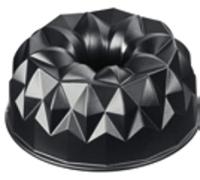 ORIGINAL KAISER Inspiration - Molde de Rosco 25cm Forma Geométrica de Aluminio Fundido Antiadherente, Negro