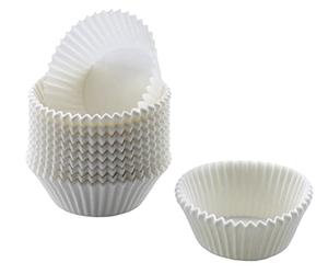 ORIGINAL KAISER Inspiration - Moldes de papel blanco para 200 mini magdalenas/muffins/cupcakes Ø 4,5cm