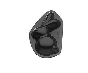 Original Kaiser Molde para tartas, diseño de conejo Henry, 0,5 l, antiadherente, color negro