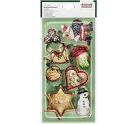 Original Kaiser - Moldes para galletas de Navidad, 9 piezas, cortadores de galletas, cortadores de galletas, cortadores de galletas, para cortar galletas, fondant