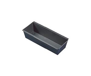 ORIGINAL KAISER X-mas - Molde Rectangular Extensible 20-35 cm, Bandeja para Hornear Rectangular Tamaño Ajustable de 500-1000 g, Revestimiento Antiadherente, Negro