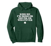 Original Kiss Me Im Irish Or Drunk Or Whatever Sudadera con Capucha