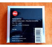 Original Leica M Body Cap Tapa para Carcasa 14195 - Classic-Camera-Store
