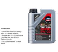 Original Liqui Moly 3740 1X1 Litro Top Tec 4300 5W-30 Aceite Motor