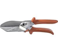 Original LÖWE Tijeras de inglete 3.304/HÜ con palanca de transmisión y topes de 45°, para uso profesional en la industria y artesanía, aptas para cortes de inglete en tiras duras planas