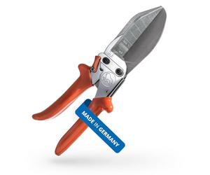 Original LÖWE Tijeras profesionales 3.306/HÜ con transmisión de palanca de 90 grados y hoja extralarga, para cortar con precisión en plástico duro y plano, PVC, madera y metal