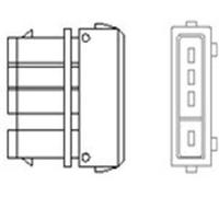 Original MAGNETI MARELLI Sonda Lambda 466016355136 Para Skoda VW