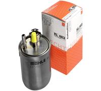 Original MAHLE Filtro de Combustible KL 483 Fuel para Ford Focus Familiar Dnw