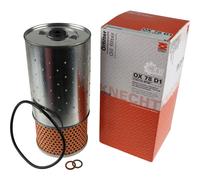 Original MAHLE / KNECHT Filtro De Aceite OX 78D1 Para Mercedes-Benz 100
