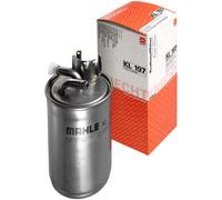 Original MAHLE / KNECHT Filtro de Combustible KL 197 Fuel Filtro