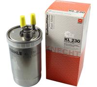 Original MAHLE / KNECHT Filtro de Combustible KL 230 Fuel para Ford Mondeo III