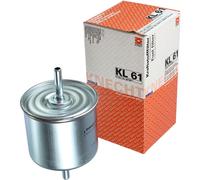 Original MAHLE / Knecht Filtro de Combustible KL 61 Fuel Filtro