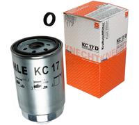 Original MAHLE / KNECHT KC 17D Filtro de Combustible Filtro Fuel