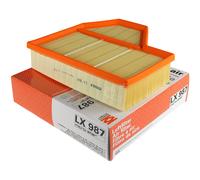 Original MAHLE KNECHT LX 987 Filtro De Aire Para BMW 5er E60 6er Cabriolet